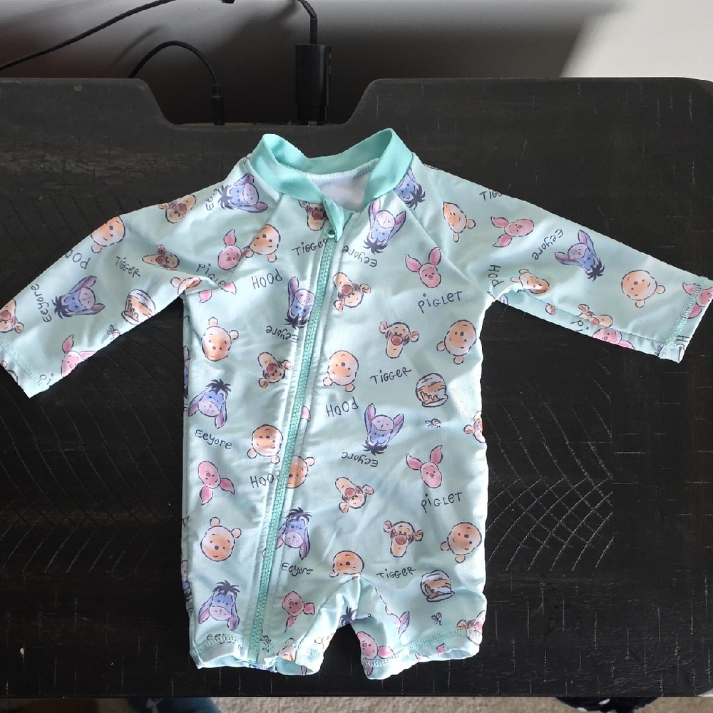 Disney Light Blue Character Rashguard